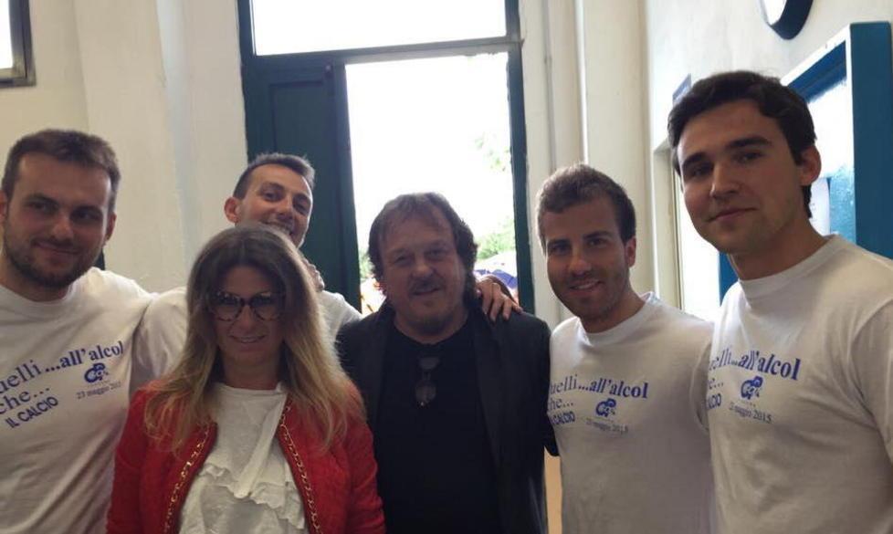 Zucchero tra i partecipanti alla gara contro l'alcol