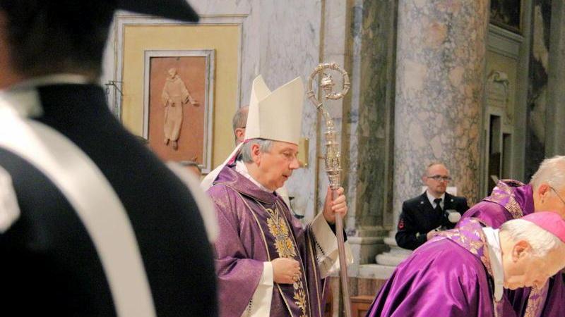 Il vescovo Simone Giusti