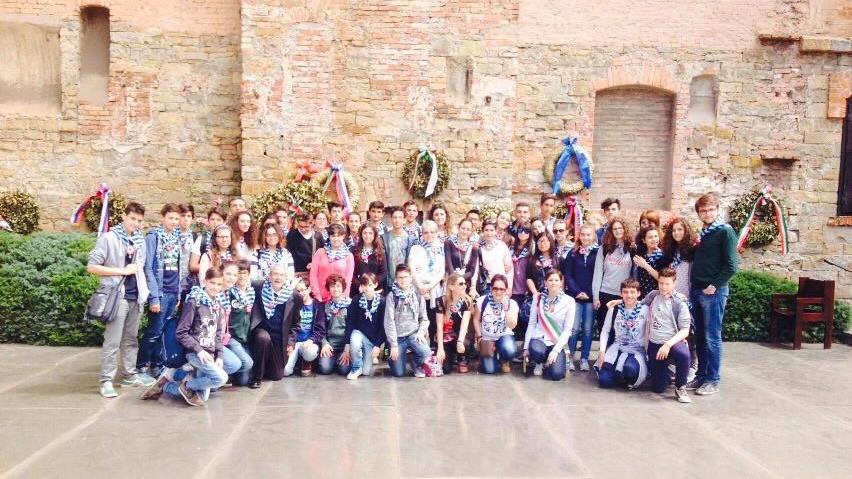 Gli studenti in visita ai campi di concentramento