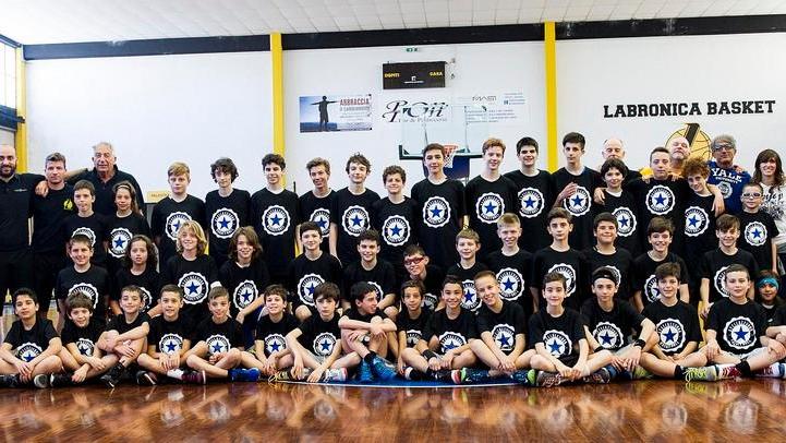 I bimbi della Labronica a lezione dalla Stella Azzurra Roma
