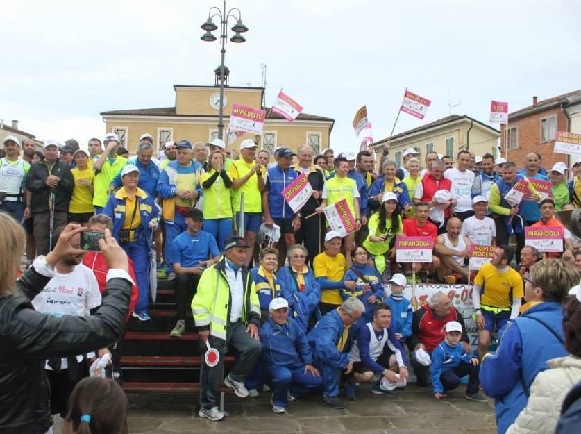 Staffetta Terremoto al traguardo 