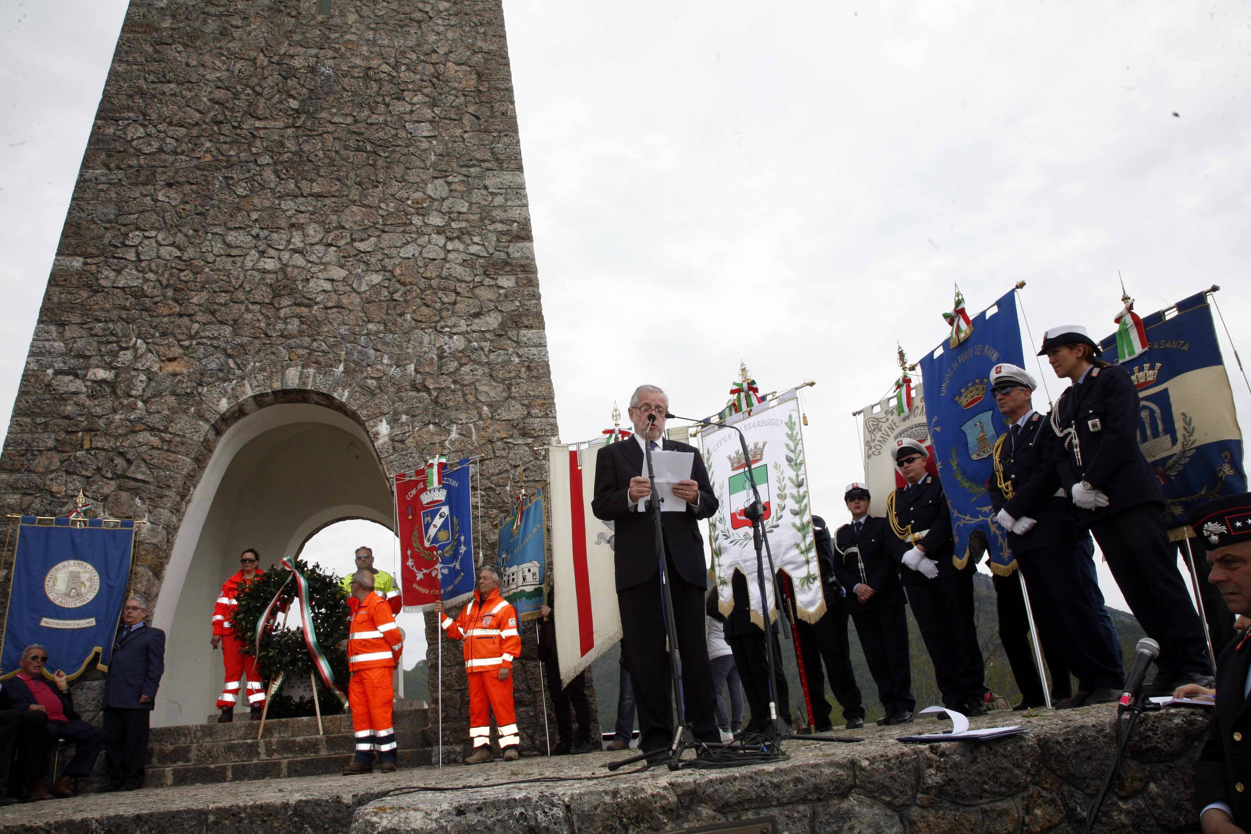 Le celebrazioni della Liberazione a Sant'Anna di Stazzema