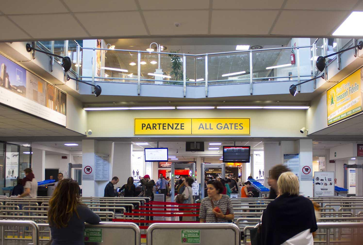 L'aeroporto Galilei