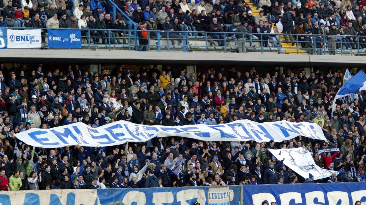 Tifosi dell'Empoli sugli spalti