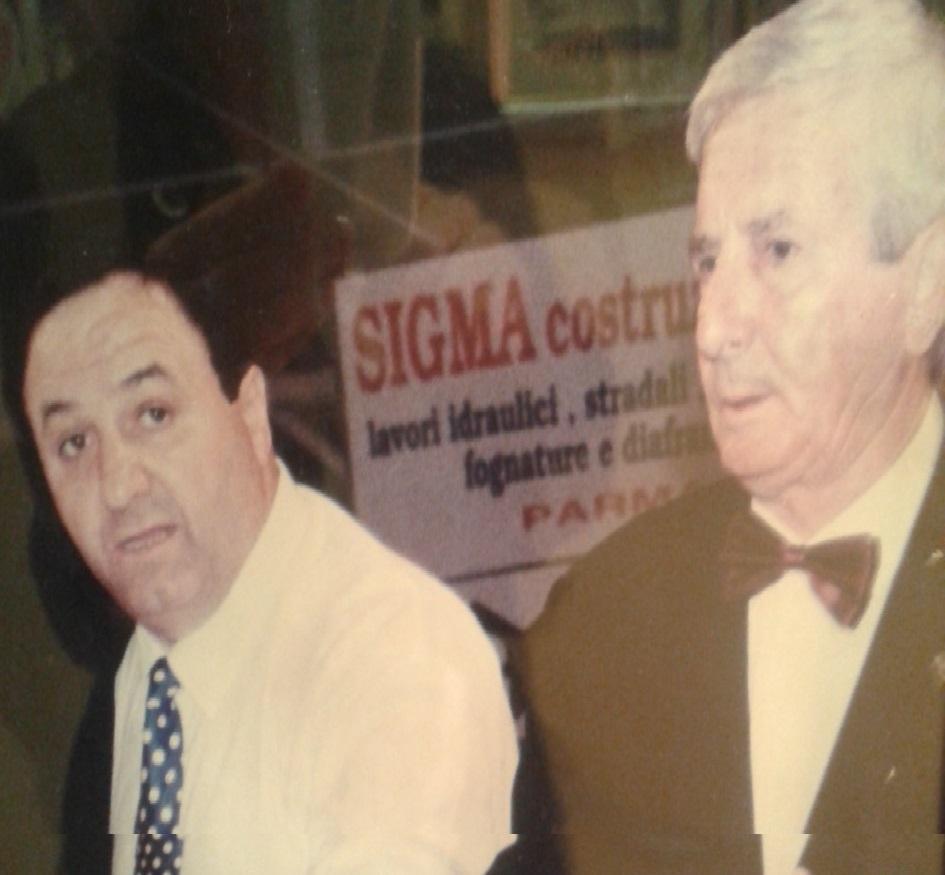 Marcello Pollini con Umberto Cavini