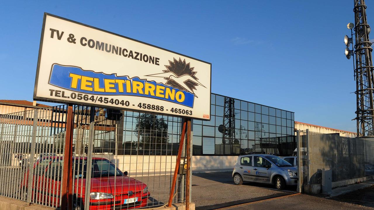 La sede grossetana di Teletirreno (foto Agenzia Bf)