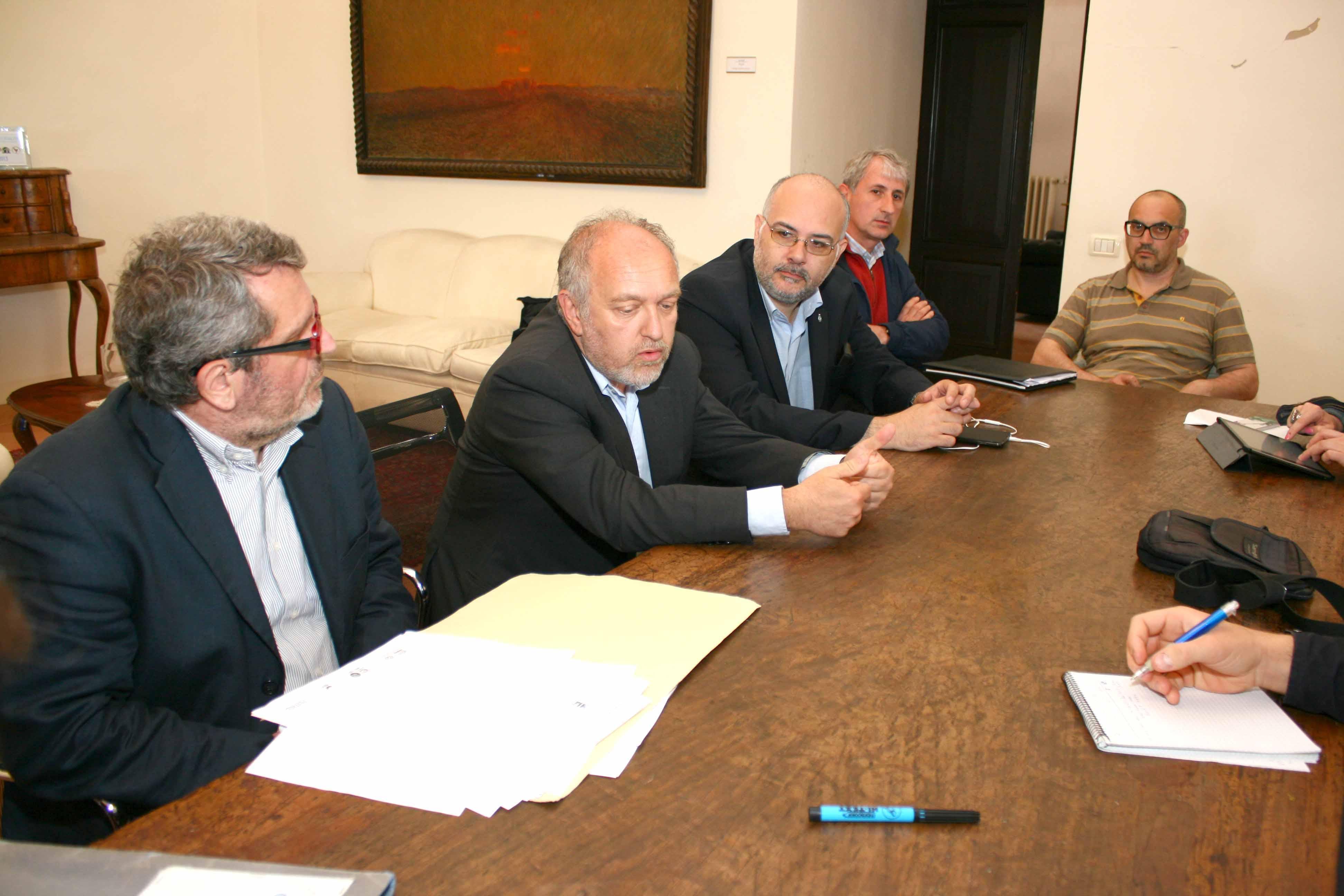 L'incontro in Provincia