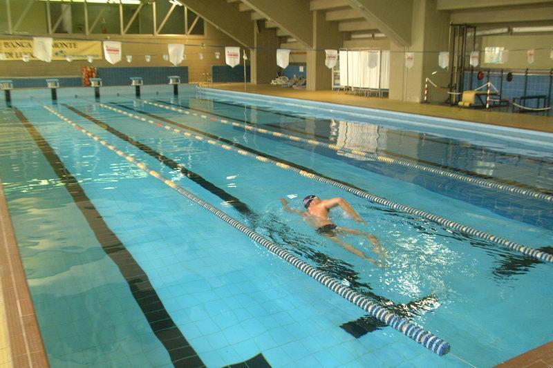 La piscina del Palasport