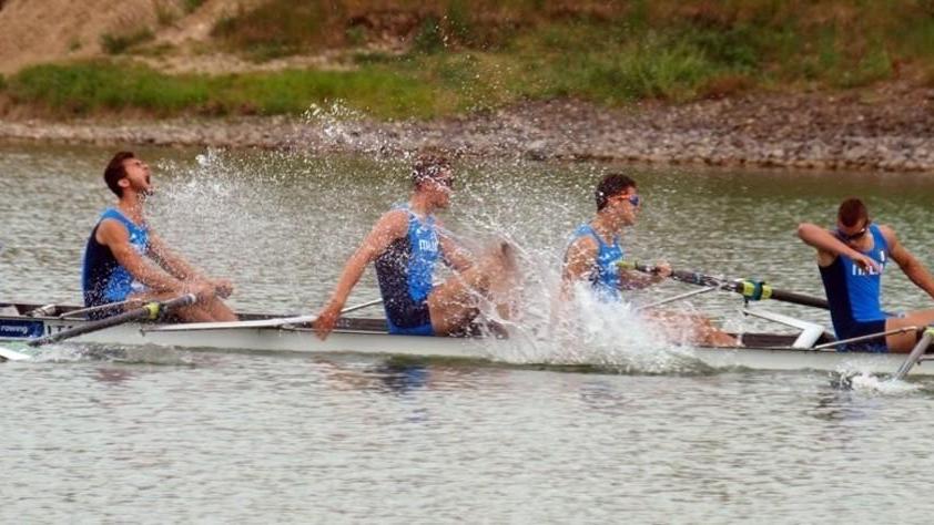 Balboni e Peretti oro europeo U. 18 nel “quattro con”