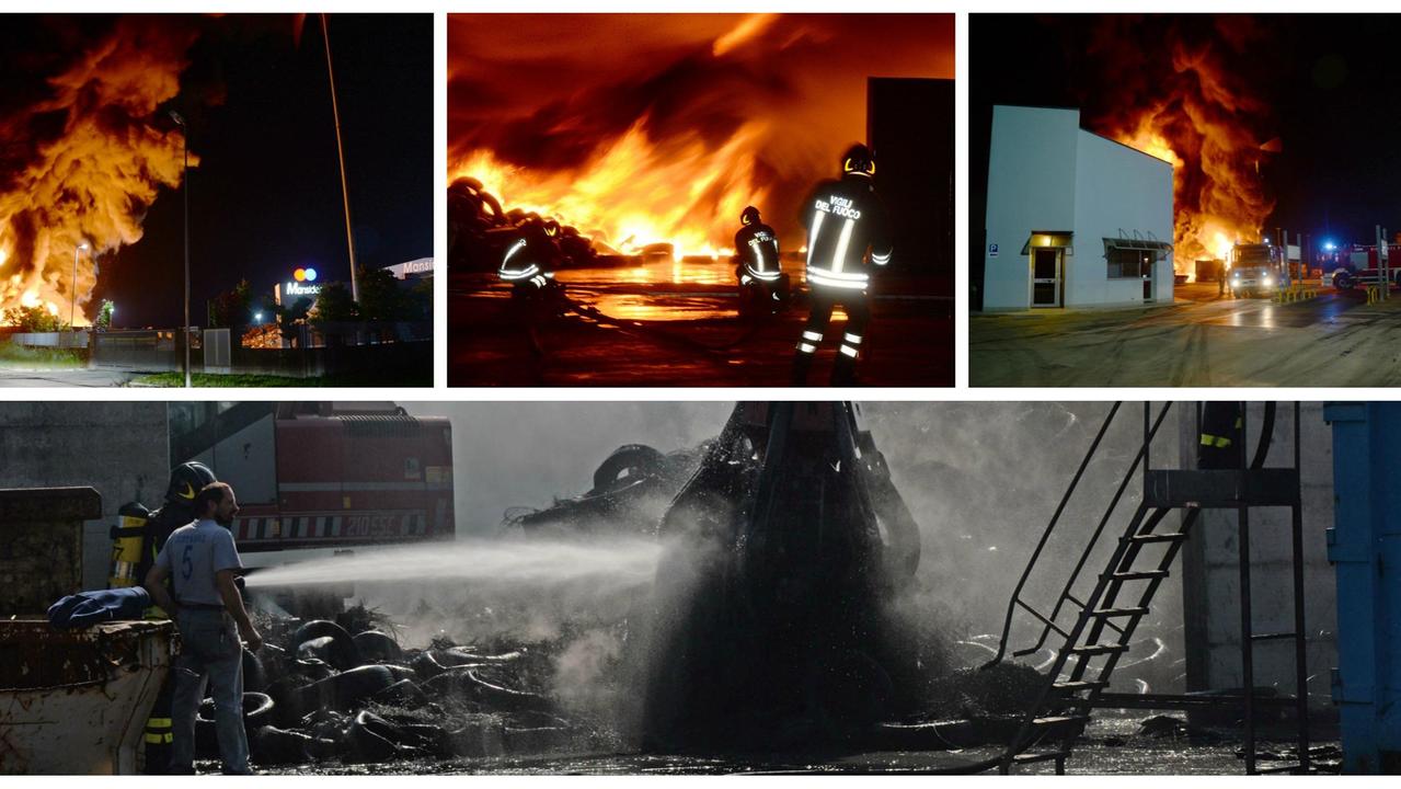 Incendio alla Mansider: il rogo è doloso, un filmato inchioda due persone