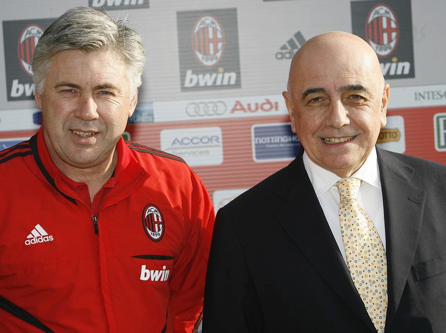 Galliani spera ancora, Ancelotti non cambia idea 