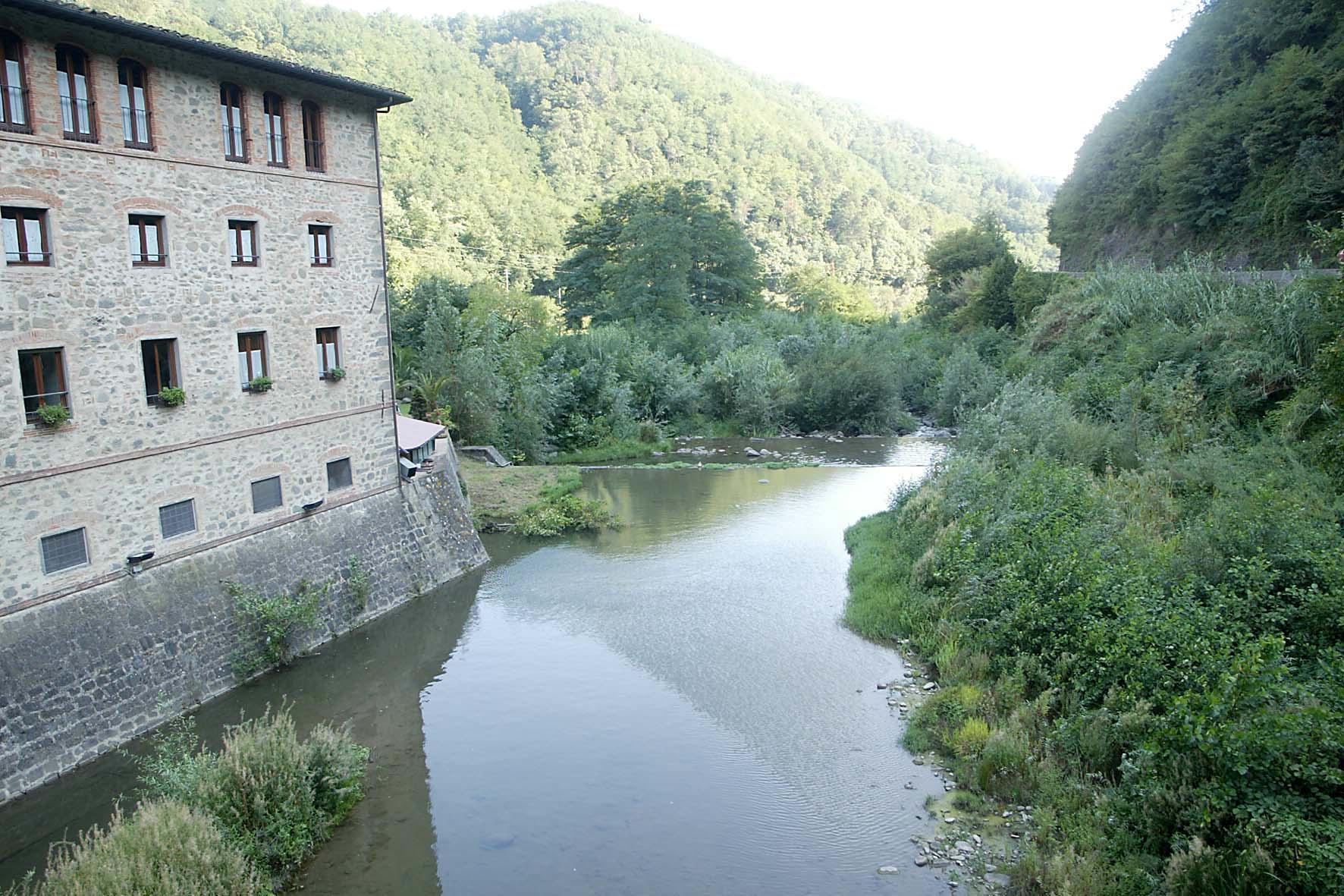 Il fiume Pescia di Pescia
