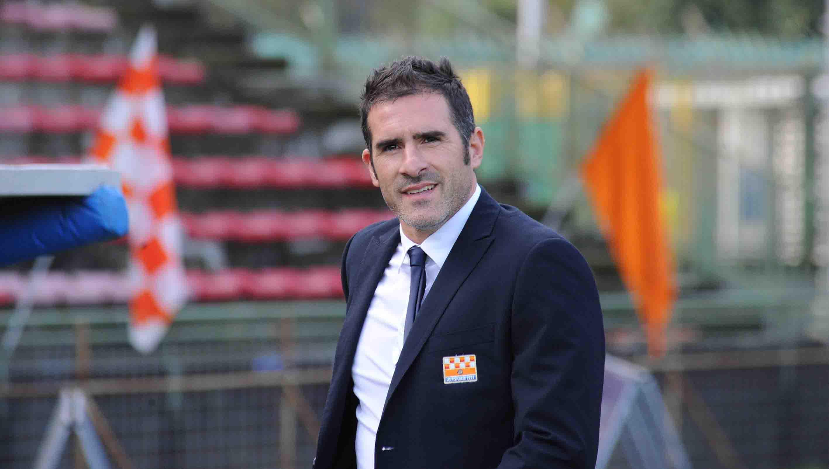 Il tecnico Cristiano Lucarelli