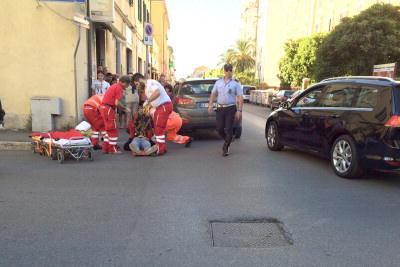 L'incidente in via Roma via Trento (Bf)