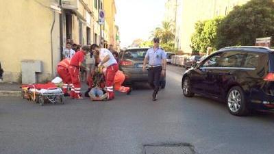 L'incidente in via Roma via Trento (Bf)