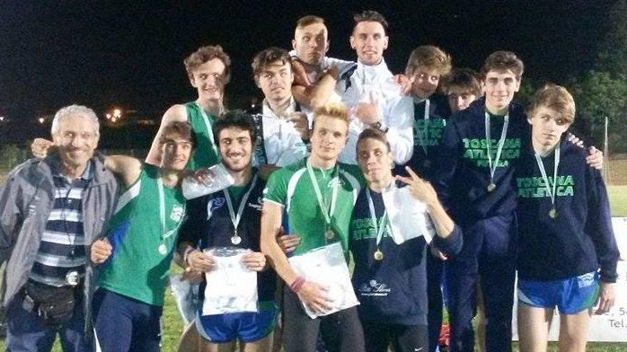 Toscana Atletica, la staffetta trionfa al Gran Prix di Sesto