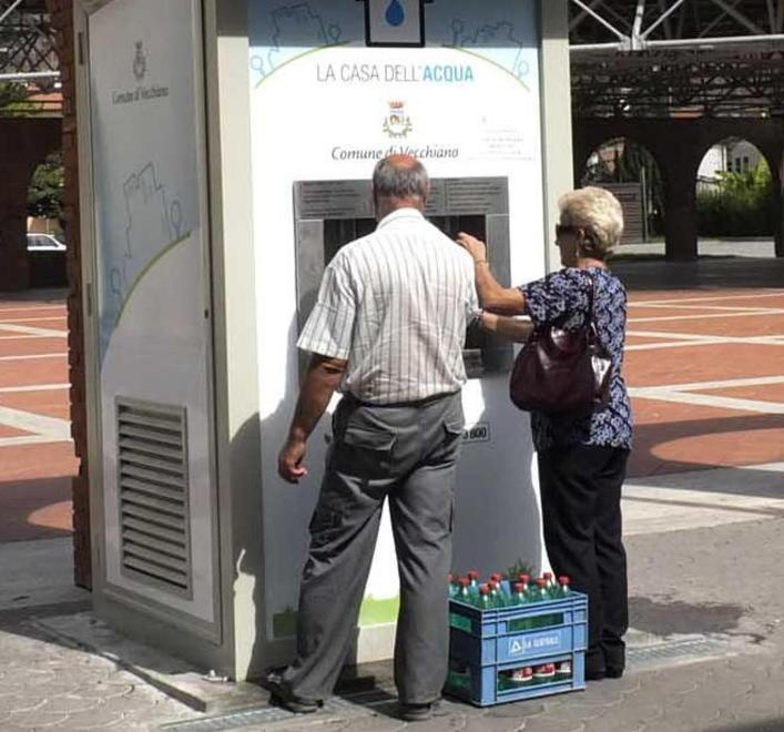 Oltre 400.000 litri d’acqua erogati dai tre fontanelli