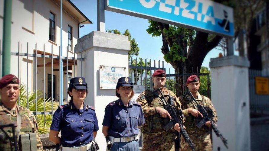 La Folgore blocca a Forte ladro seriale di rame