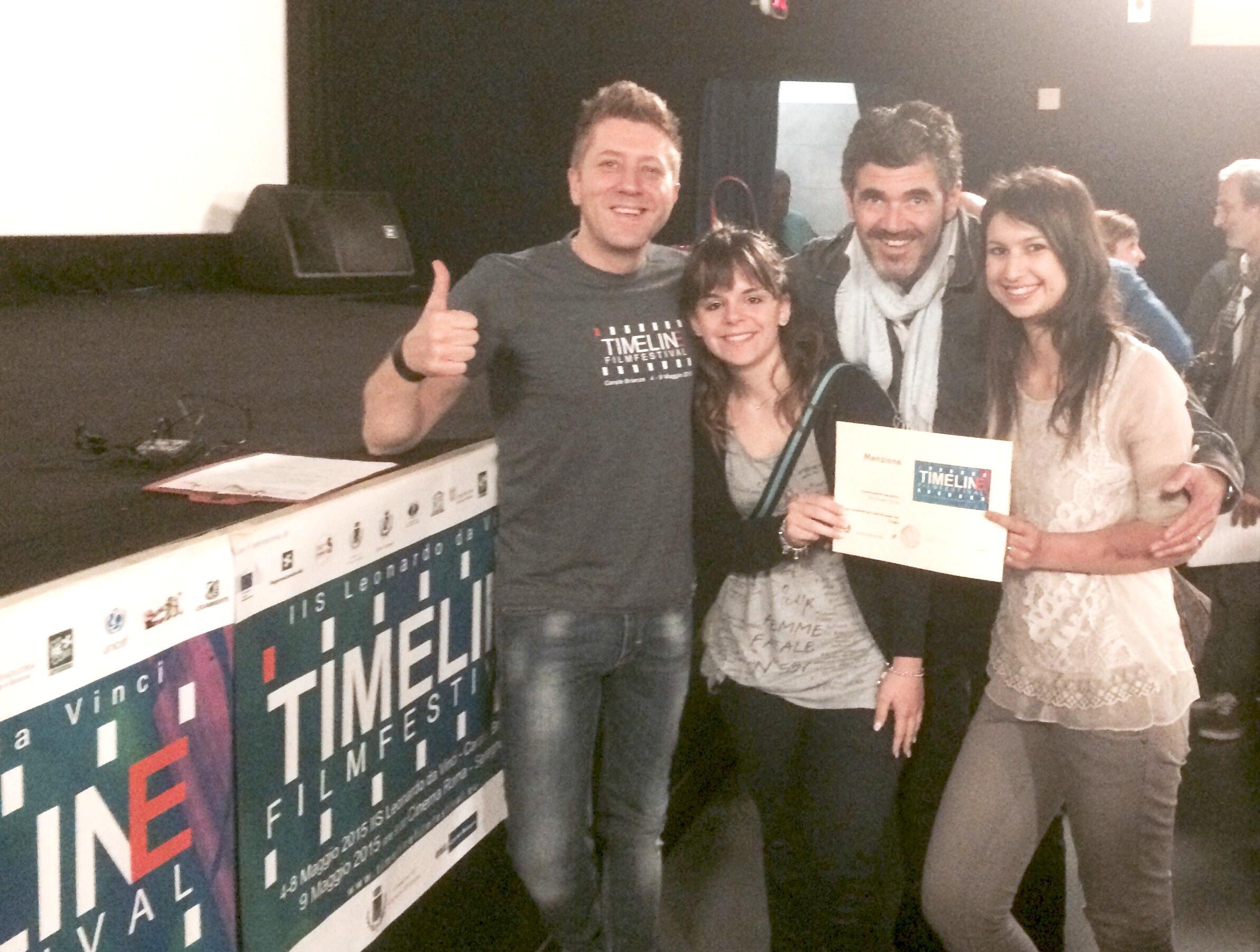 La premizione al "Timenile Film Festival" 