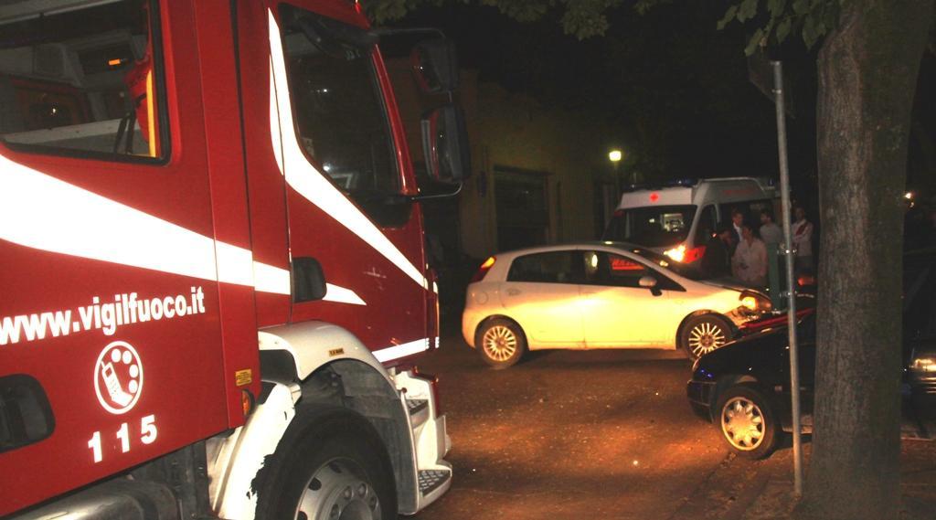 I soccorsi dopo l'incidente