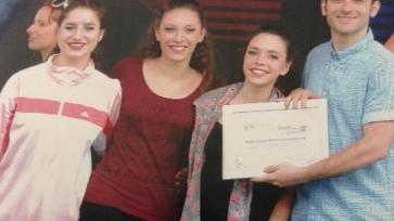 Tre ballerine premiate all’Idroscalo
