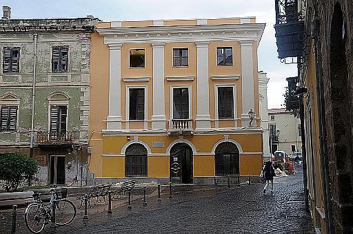 La sede dell'Ufficio tecnico comunale di Oristano