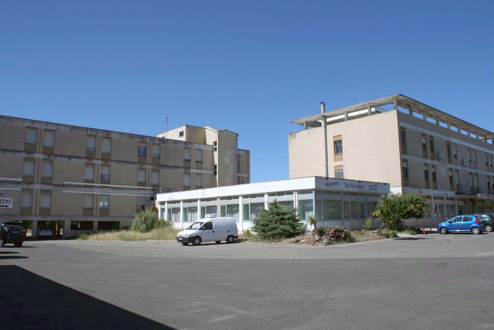 Il complesso dell'ex Motel Agip