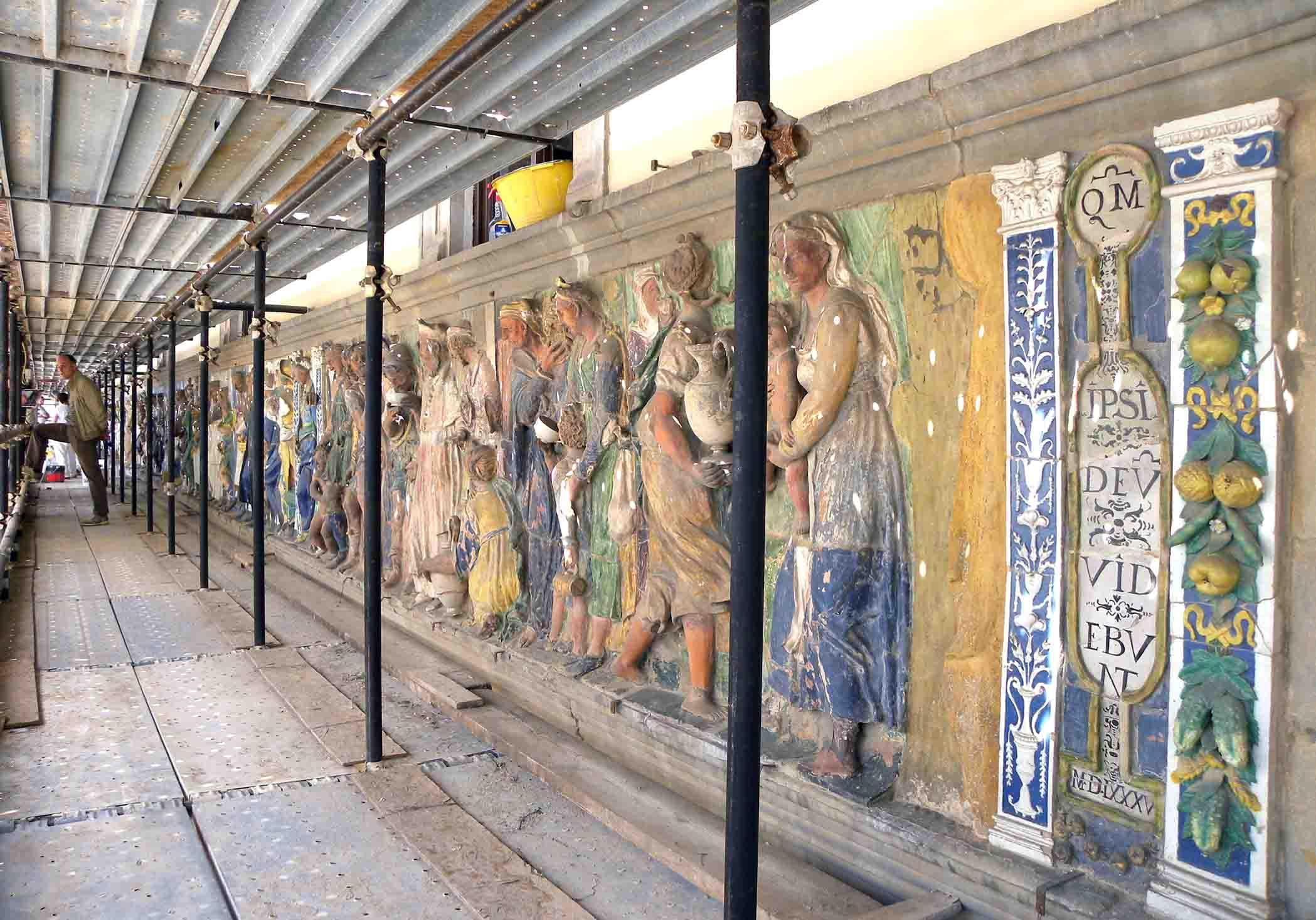 Pistoia, visite al Fregio robbiano fino alla fine di agosto 