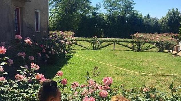 Beyoncé con la figlia Ivy a San Guido di Bolgheri