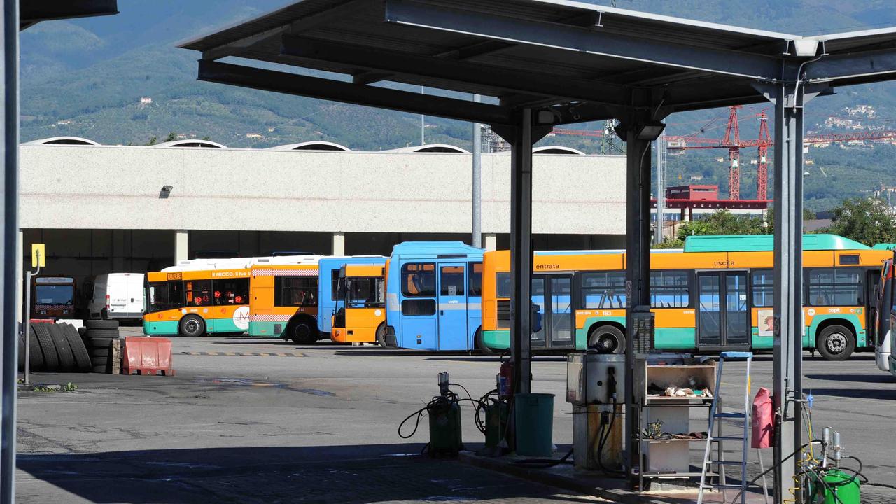 Il deposito del Copit in via dell'Annona