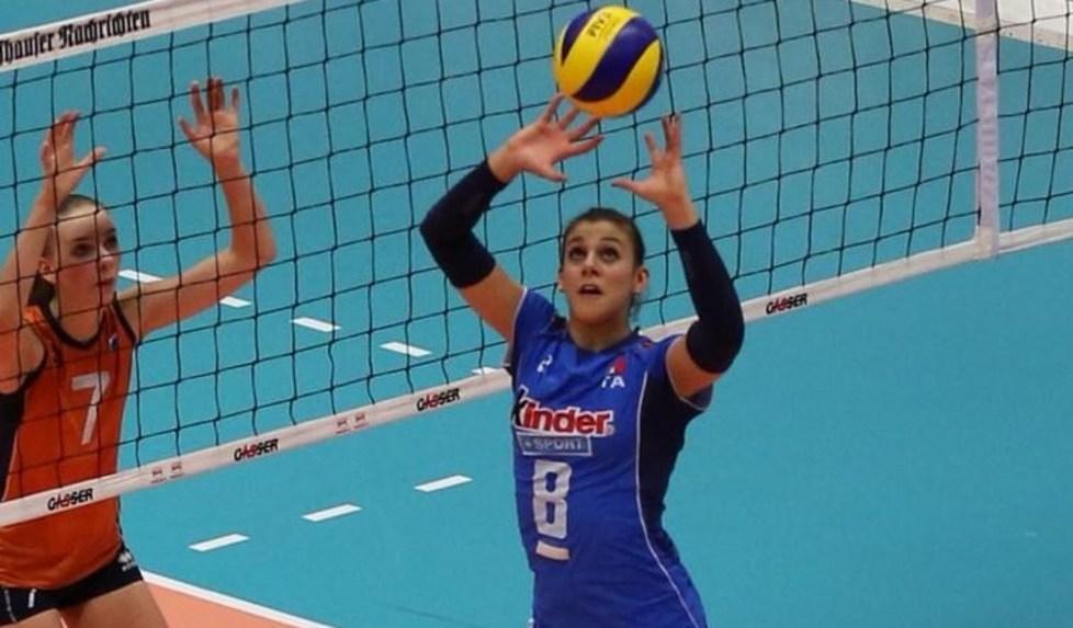 La pallavolista sarda Alessia Orro