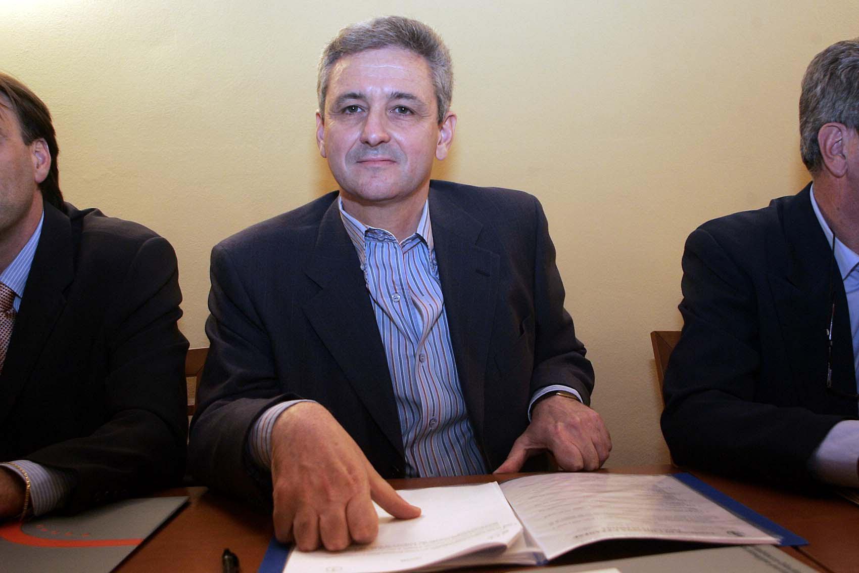 Il sindaco di Chiesina Uzzanese Marco Borgioli
