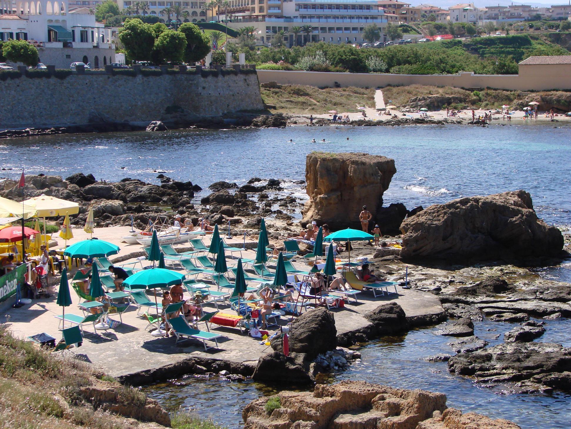 La zona interdetta alla balneazione nei giorni scorsi