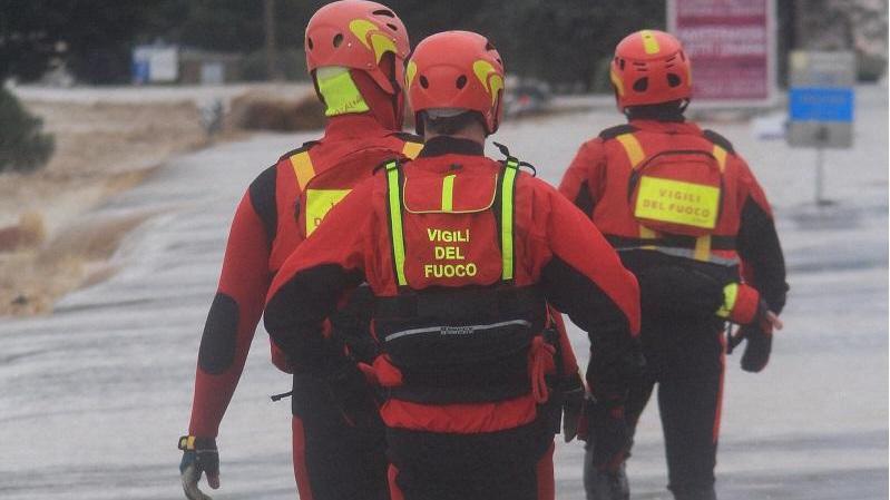Sommozzatori dei vigili del fuoco di Grosseto (foto d'archivio, Enzo Russo)