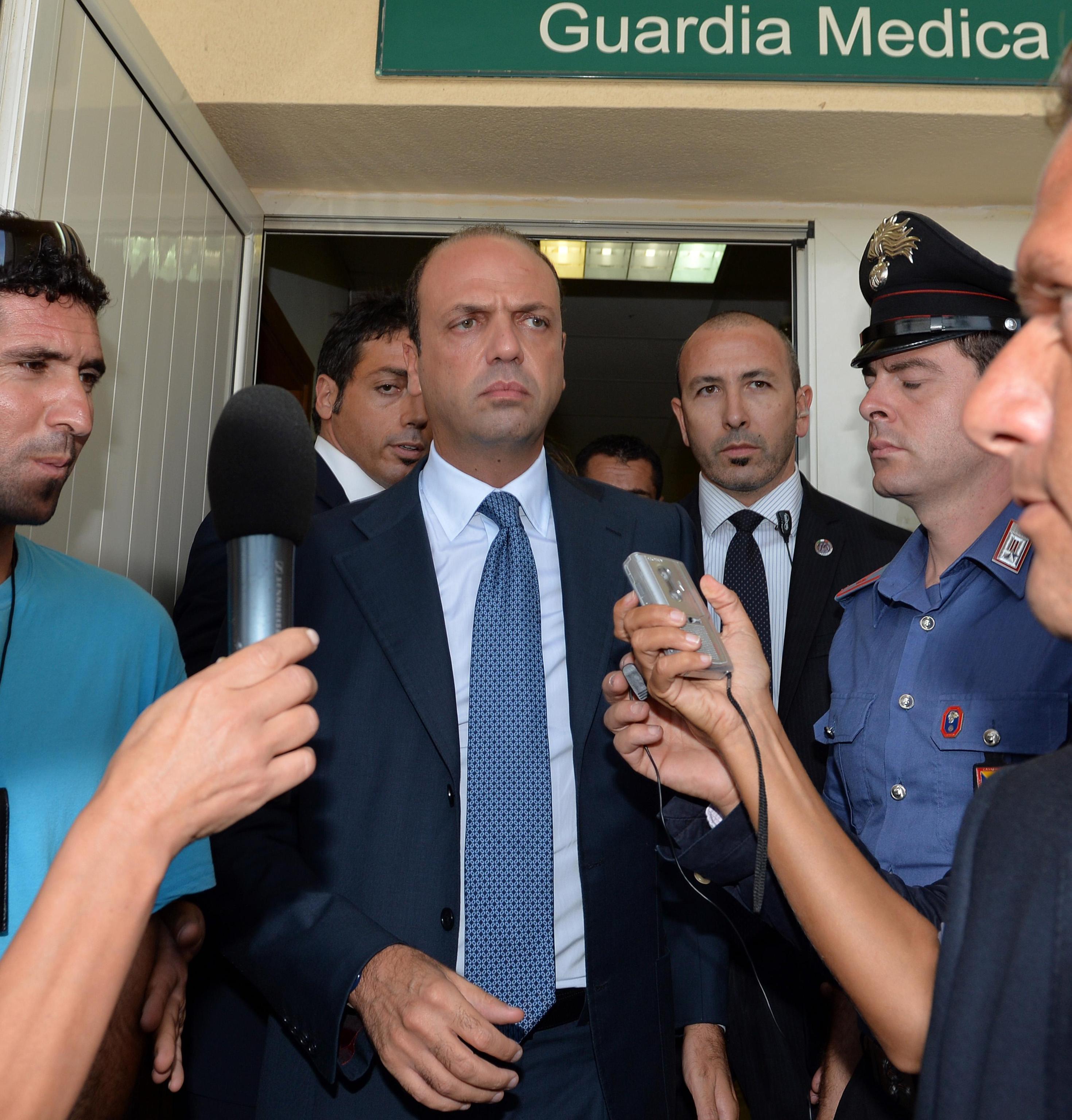 Il ministro dell'Interno Angelo Alfano