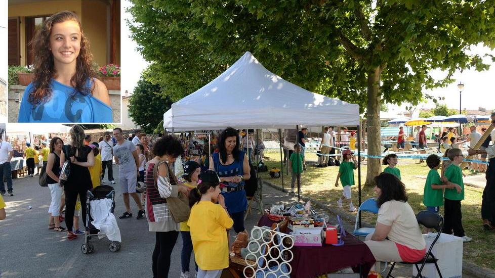 Paese in festa per ricordare Valeria