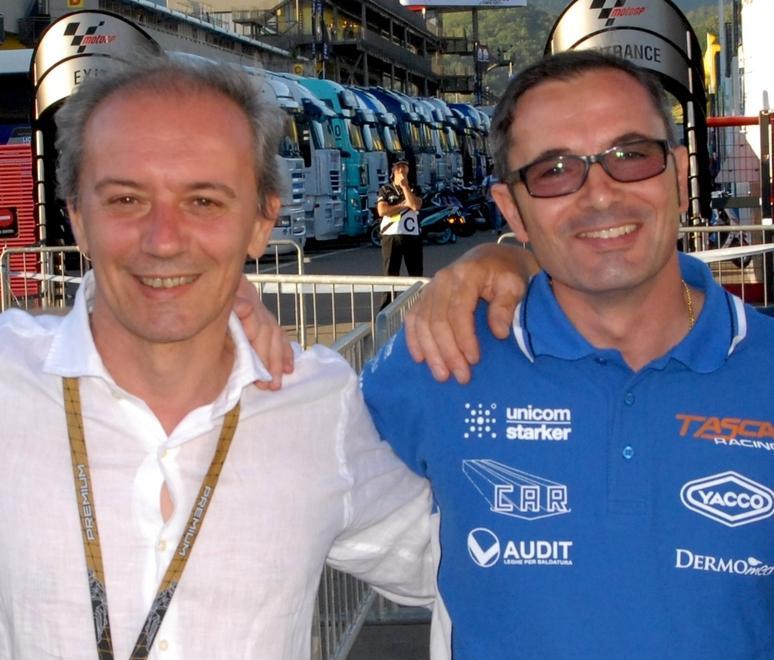 Luca Cadalora e Gabriele Debbia si sono ritrovati al Mugello
