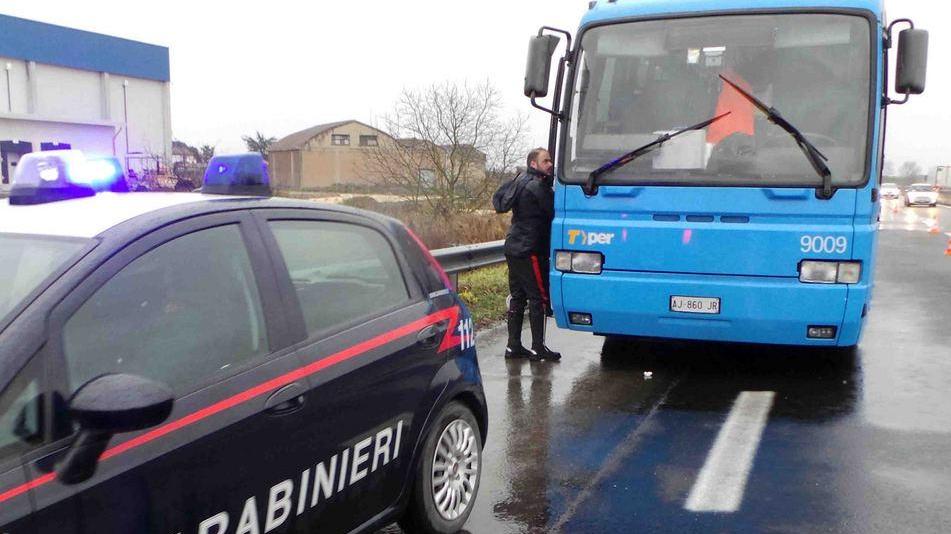 Cologna, botte in corriera paura tra i passeggeri