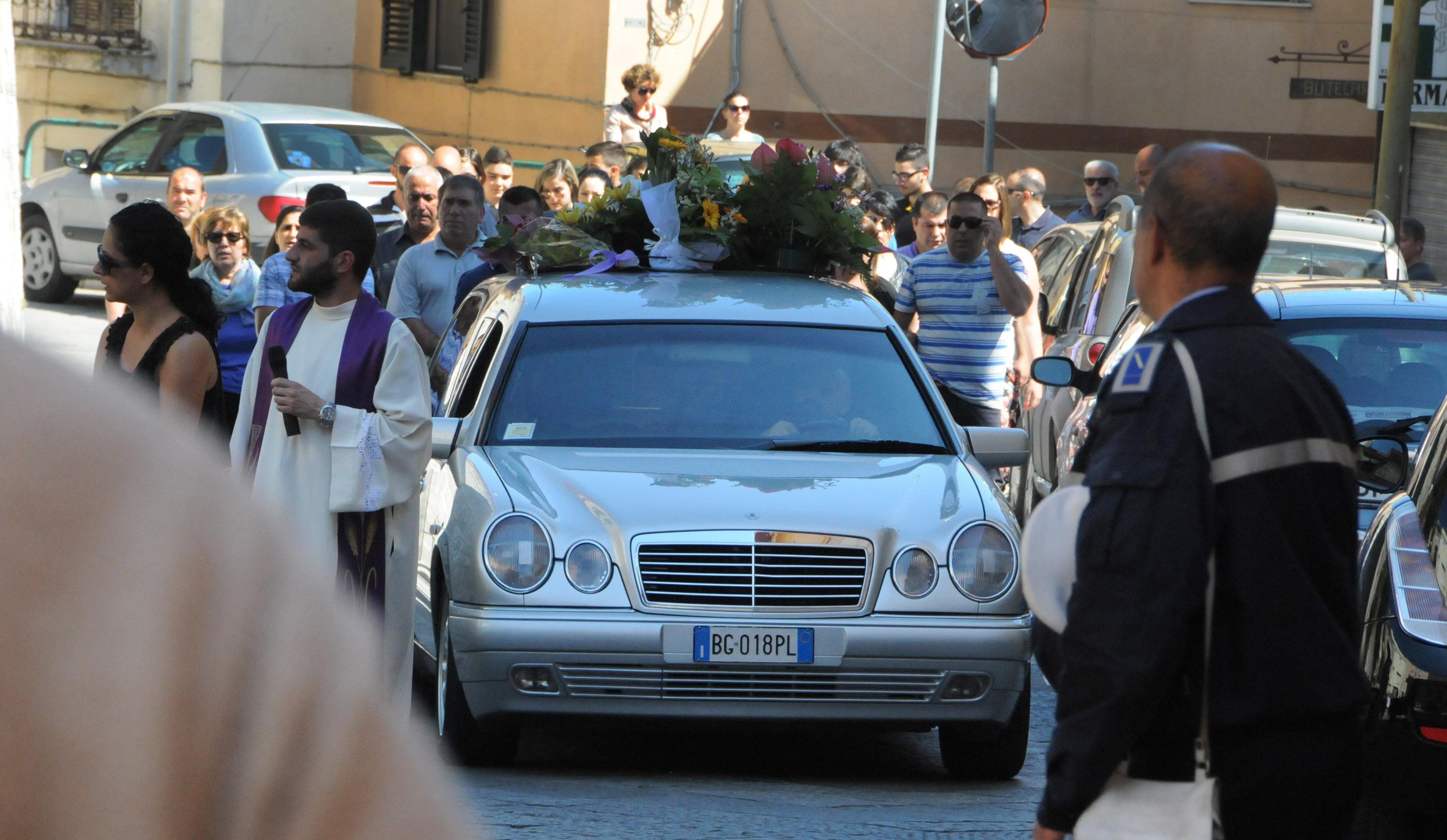 I funerali della donna