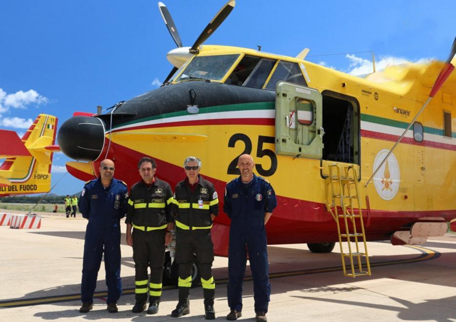 L’intera flotta aerea al Costa Smeralda 