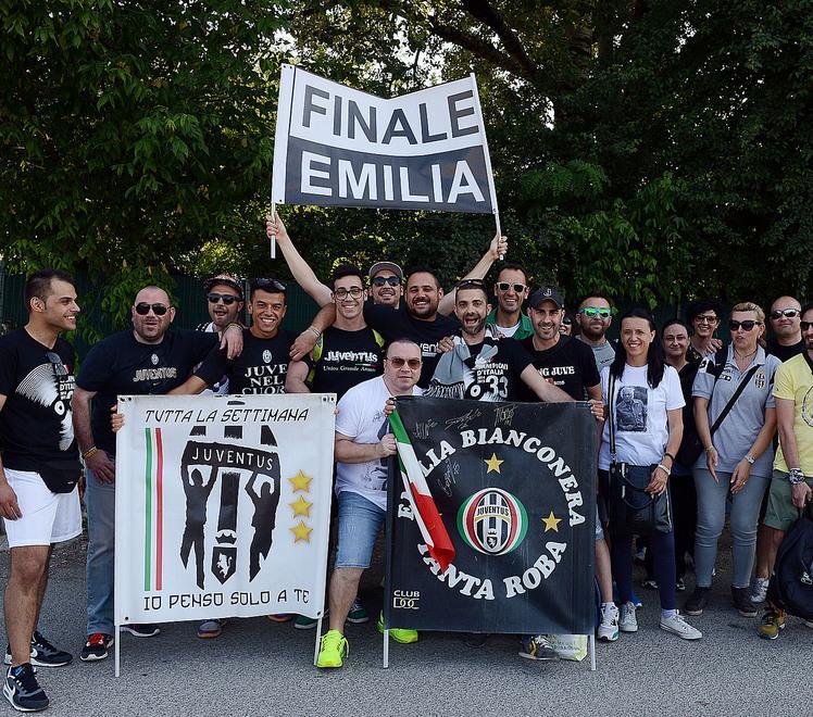 Tifosi modenesi da Modena a Berlino per assistere alla finale di Champions