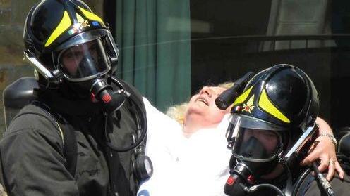 Esercitazione antincendio a scuola