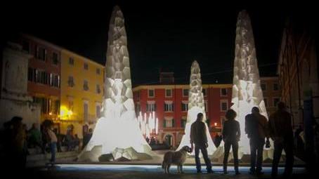 Un allestimento di Marble weeks