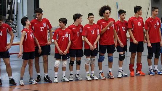 La formazione degli Under 15 del Volley Prato a Lagonegro