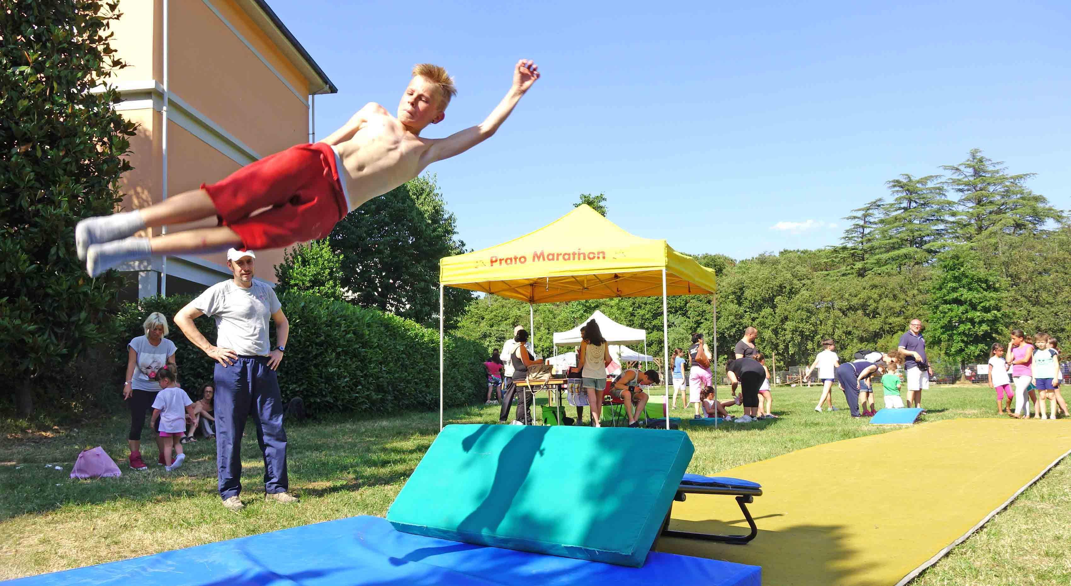 Tutti sportivi tra il verde del Villone Puccini