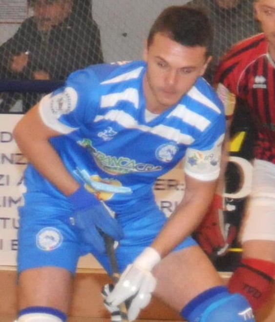 Marco Pagnini tra gli azzurri di Mariotti 