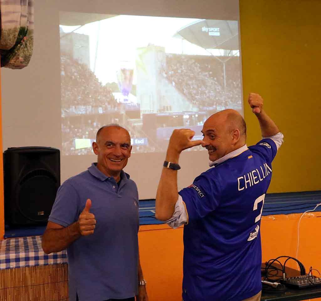 Paolo Brosio e Enrico Chiellini