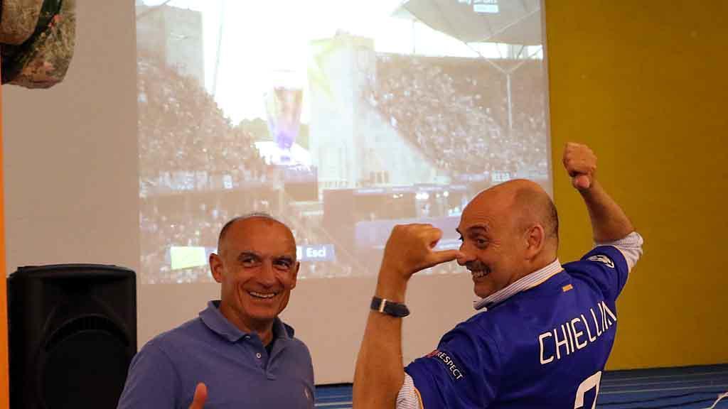 Paolo Brosio e Enrico Chiellini