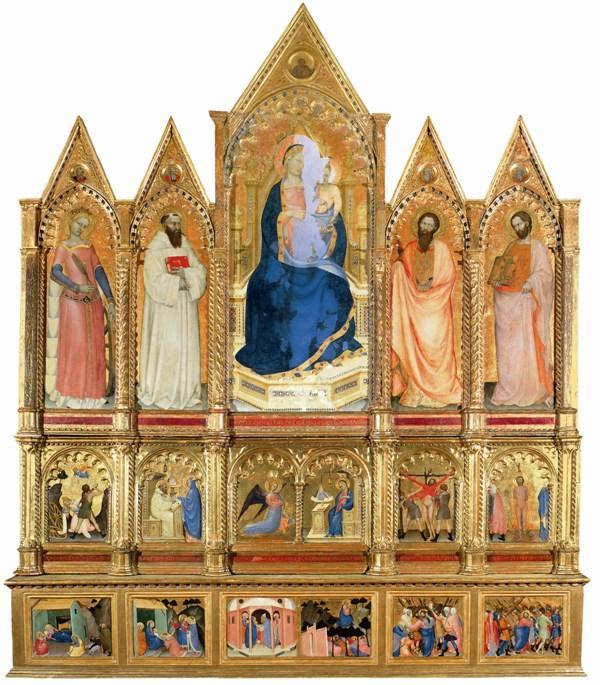 Il polittico di Giovanni da Milano a Palazzo Pretorio