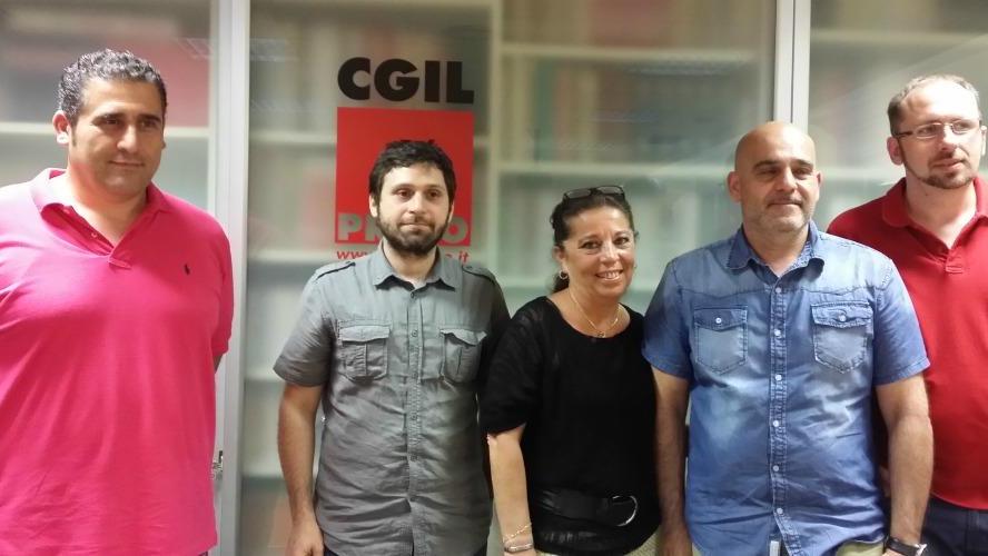 Giovanni Iorio, Sergio Frigoli, Valerio Santini, Giuseppe Muras e Walter Vizzini